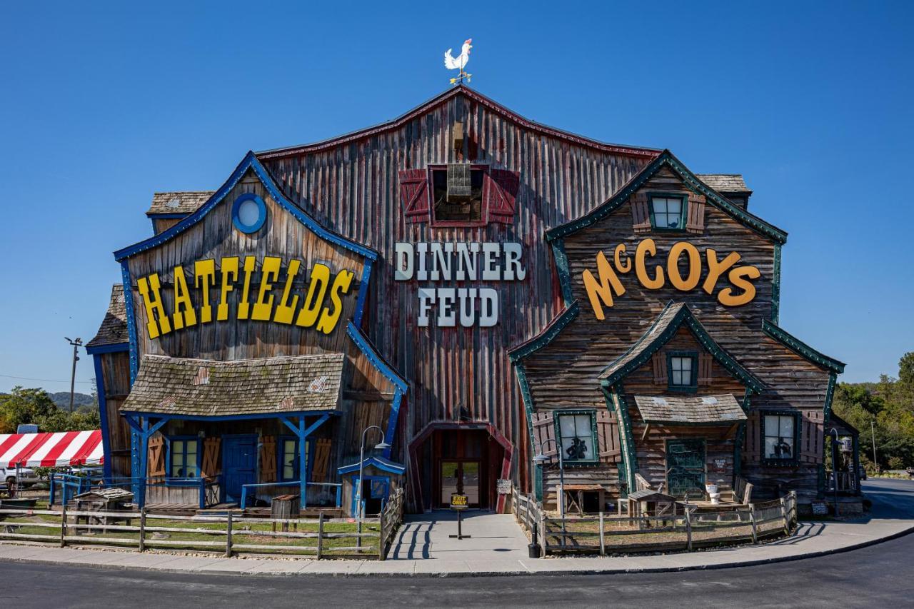 5Bd5B Escape Cabin With 2 Hottubs, Thtr &Game Rm,1Mi To The Parkway! 4Mi To Dollywood - Spring Deal 鸽子谷 外观 照片
